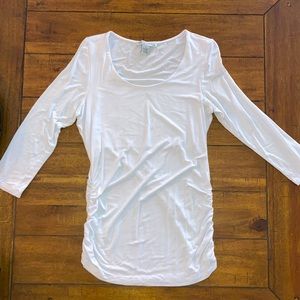 Maternity 3/4 sleeve top size L